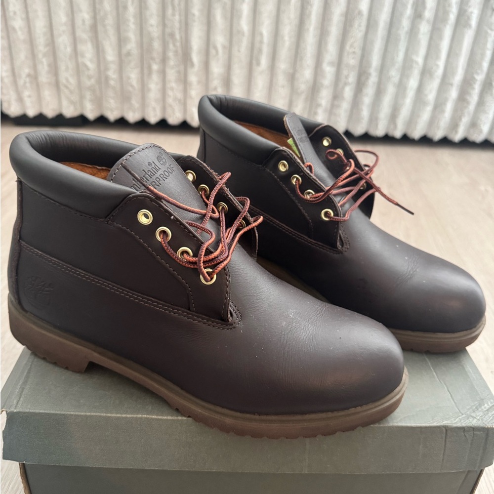 Timberland Men's Dark Brown Ankle Boots